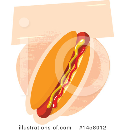 Royalty-Free (RF) Hot Dog Clipart Illustration by Vector Tradition SM - Stock Sample #1458012