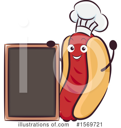 Royalty-Free (RF) Hot Dog Clipart Illustration by BNP Design Studio - Stock Sample #1569721