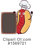 Hot Dog Clipart #1569721 by BNP Design Studio