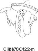 Hot Dog Clipart #1786423 by Hit Toon