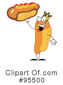 Hot Dog Clipart #95500 by Hit Toon