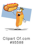 Hot Dog Clipart #95588 by Hit Toon
