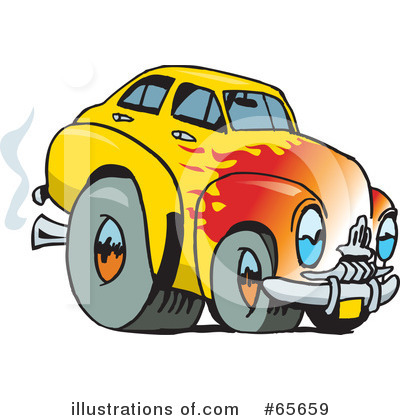Car Clipart #65659 by Dennis Holmes Designs