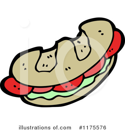 Royalty-Free (RF) Hotdog Clipart Illustration by lineartestpilot - Stock Sample #1175576