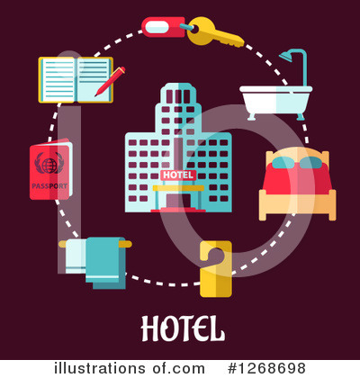 Hotel Clipart #1268698 by Vector Tradition SM