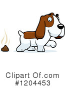 Hound Clipart #1204453 by Cory Thoman