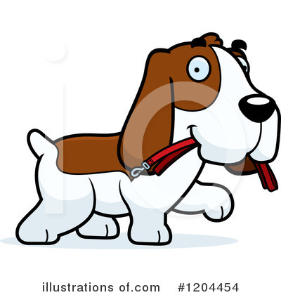 Royalty-Free (RF) Hound Clipart Illustration by Cory Thoman - Stock Sample #1204454