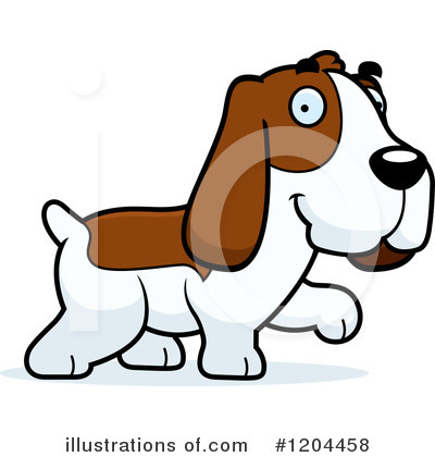 Royalty-Free (RF) Hound Clipart Illustration by Cory Thoman - Stock Sample #1204458
