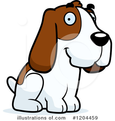 Dog Clipart #1204459 by Cory Thoman