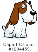 Hound Clipart #1204459 by Cory Thoman