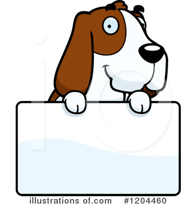 Royalty-Free (RF) Hound Clipart Illustration by Cory Thoman - Stock Sample #1204460