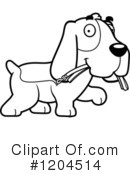 Hound Clipart #1204514 by Cory Thoman