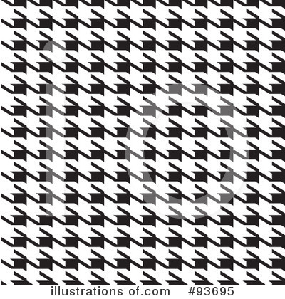Royalty-Free (RF) Houndstooth Clipart Illustration by michaeltravers - Stock Sample #93695