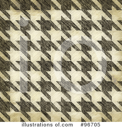 Royalty-Free (RF) Houndstooth Clipart Illustration by Arena Creative - Stock Sample #96705