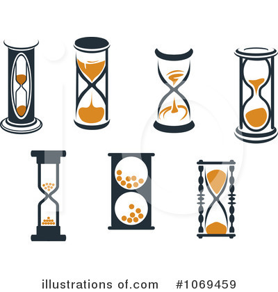 Royalty-Free (RF) Hourglass Clipart Illustration by Vector Tradition SM - Stock Sample #1069459