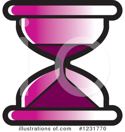 Royalty-Free (RF) Hourglass Clipart Illustration by Lal Perera - Stock Sample #1231770