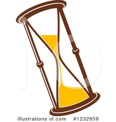 Royalty-Free (RF) Hourglass Clipart Illustration by Vector Tradition SM - Stock Sample #1232659