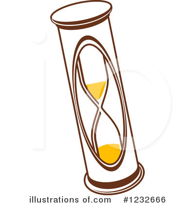 Royalty-Free (RF) Hourglass Clipart Illustration by Vector Tradition SM - Stock Sample #1232666