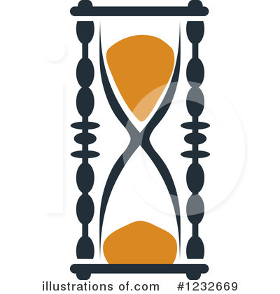 Royalty-Free (RF) Hourglass Clipart Illustration by Vector Tradition SM - Stock Sample #1232669