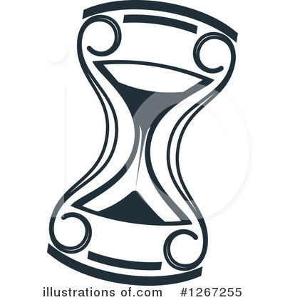 Royalty-Free (RF) Hourglass Clipart Illustration by Vector Tradition SM - Stock Sample #1267255