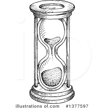 Royalty-Free (RF) Hourglass Clipart Illustration by Vector Tradition SM - Stock Sample #1377597