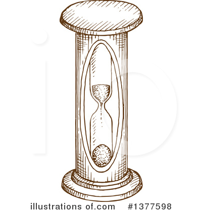 Hourglass Clipart #1377598 by Vector Tradition SM
