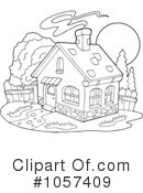 House Clipart #1057409 by visekart