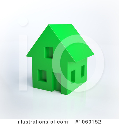 Royalty-Free (RF) House Clipart Illustration by Mopic - Stock Sample #1060152