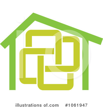 Green House Clipart #1061947 by Vector Tradition SM