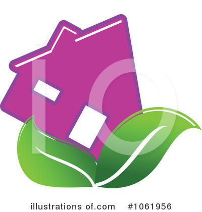Royalty-Free (RF) House Clipart Illustration by Vector Tradition SM - Stock Sample #1061956