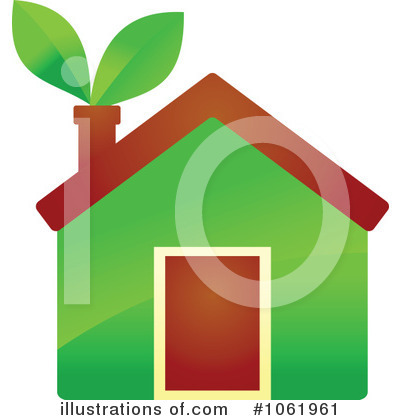 Royalty-Free (RF) House Clipart Illustration by Vector Tradition SM - Stock Sample #1061961