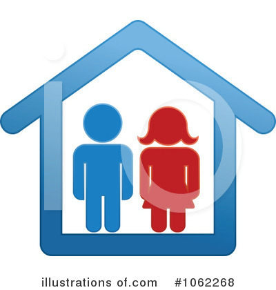Royalty-Free (RF) House Clipart Illustration by Vector Tradition SM - Stock Sample #1062268