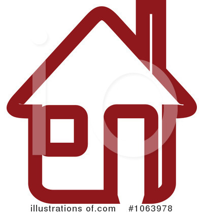 Royalty-Free (RF) House Clipart Illustration by Vector Tradition SM - Stock Sample #1063978