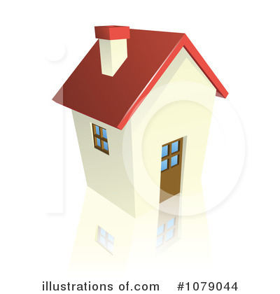 Royalty-Free (RF) House Clipart Illustration by AtStockIllustration - Stock Sample #1079044