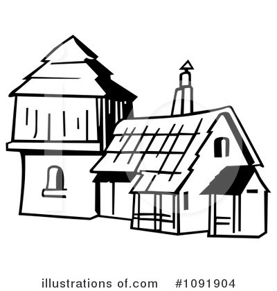 Royalty-Free (RF) House Clipart Illustration by dero - Stock Sample #1091904