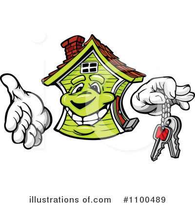 House Clipart #1100489 by Chromaco