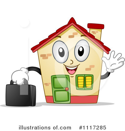 Royalty-Free (RF) House Clipart Illustration by BNP Design Studio - Stock Sample #1117285