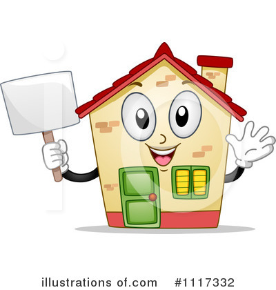 Royalty-Free (RF) House Clipart Illustration by BNP Design Studio - Stock Sample #1117332
