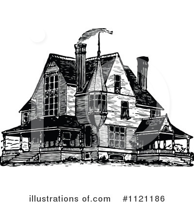 Home Clipart #1121186 by Prawny Vintage