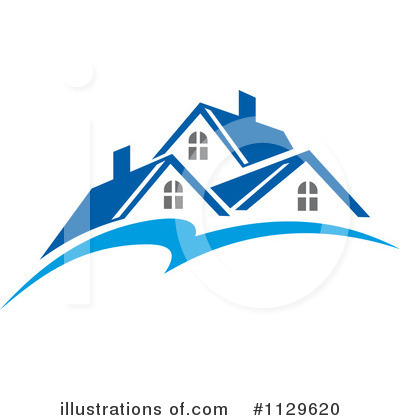 Royalty-Free (RF) House Clipart Illustration by Vector Tradition SM - Stock Sample #1129620