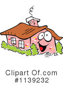 House Clipart #1139232 by Johnny Sajem