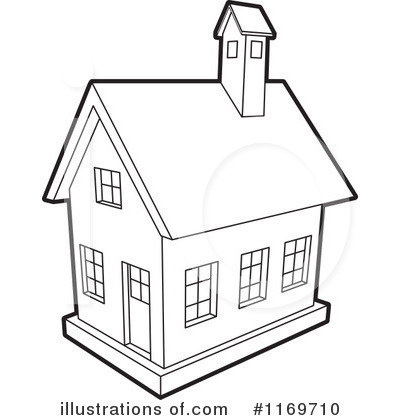 Royalty-Free (RF) House Clipart Illustration by Lal Perera - Stock Sample #1169710