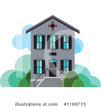 Royalty-Free (RF) House Clipart Illustration by Lal Perera - Stock Sample #1169715