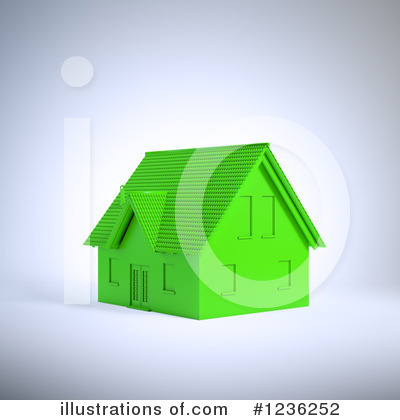 Royalty-Free (RF) House Clipart Illustration by Mopic - Stock Sample #1236252