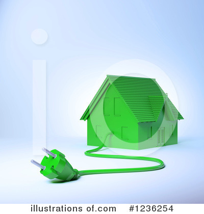 Royalty-Free (RF) House Clipart Illustration by Mopic - Stock Sample #1236254