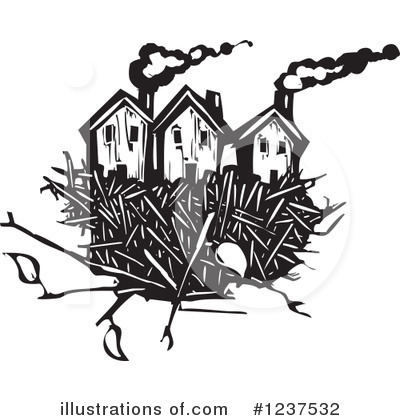 Royalty-Free (RF) House Clipart Illustration by xunantunich - Stock Sample #1237532
