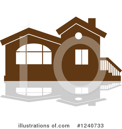 Royalty-Free (RF) House Clipart Illustration by Vector Tradition SM - Stock Sample #1240733