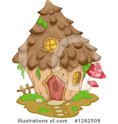 Royalty-Free (RF) House Clipart Illustration by BNP Design Studio - Stock Sample #1262508