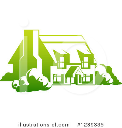 House Clipart #1289335 by AtStockIllustration