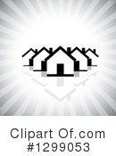 House Clipart #1299053 by ColorMagic